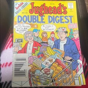 Jughead's Double Digest Comic Book - Bright Yellow Cover No.43
